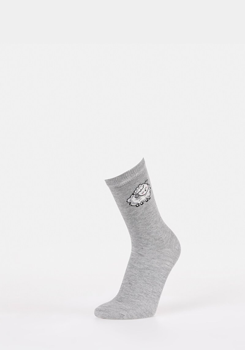 Показати інформацію про Шкарпетки Жіночі Сірі  Cl1072397