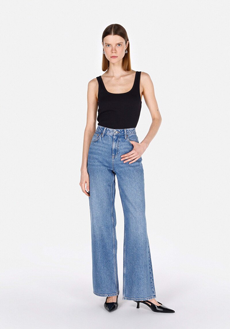 Зображення 970 Berry Джинси Жіночі Сині Класичного Крою Cl1073522