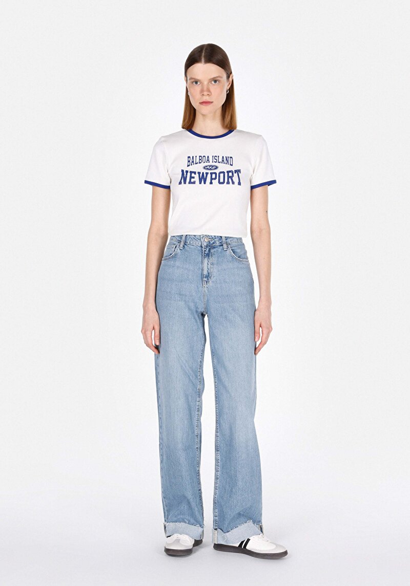 Зображення 970 Berry Джинси Жіночі Блакитні Класичного Крою Cl1073524