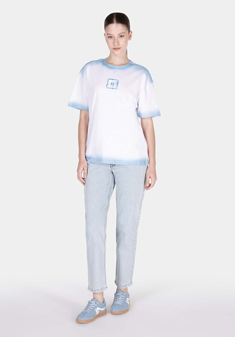 Показати інформацію про Футболка З Коротким Рукавом Жіноча Біла  Cl1072793