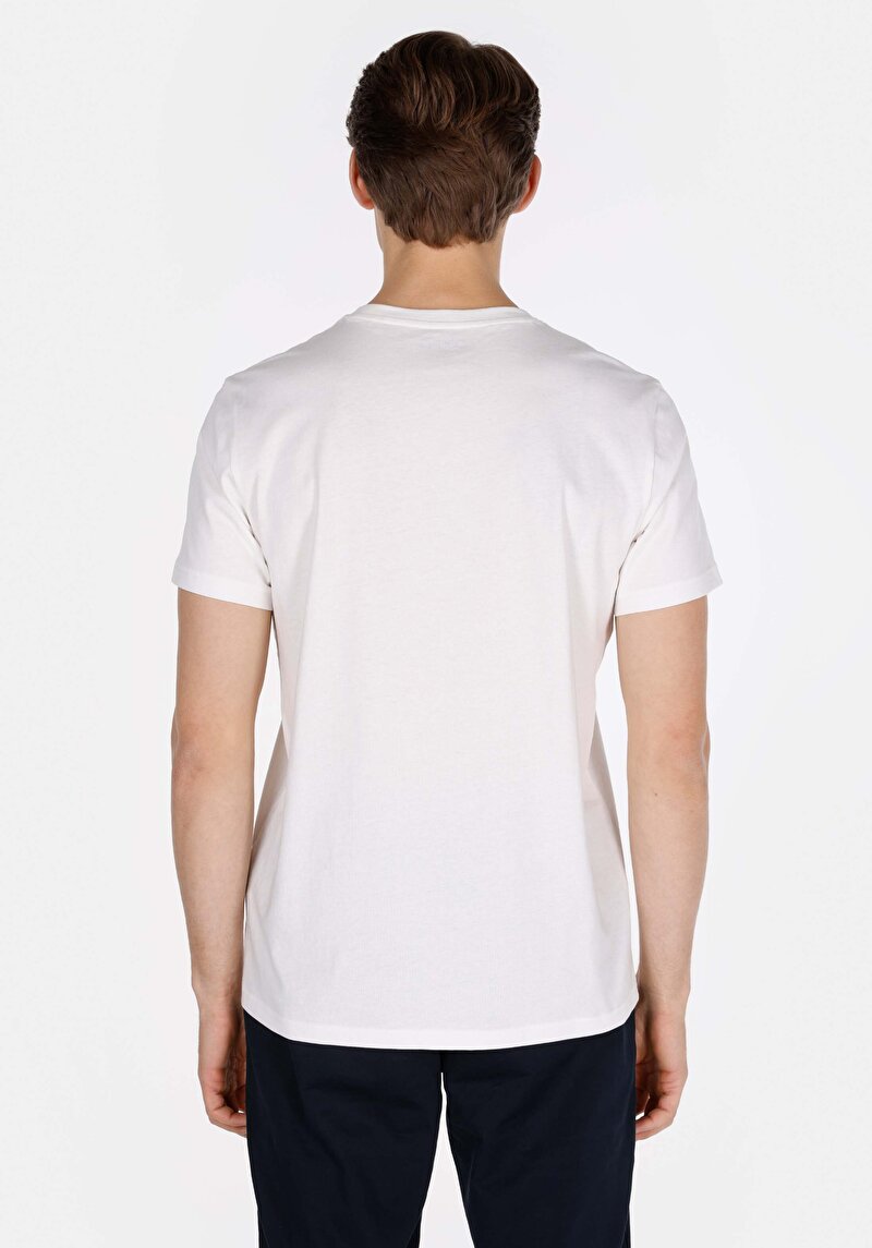 Зображення Футболка З Коротким Рукавом Чоловіча Біла Cl1073843
