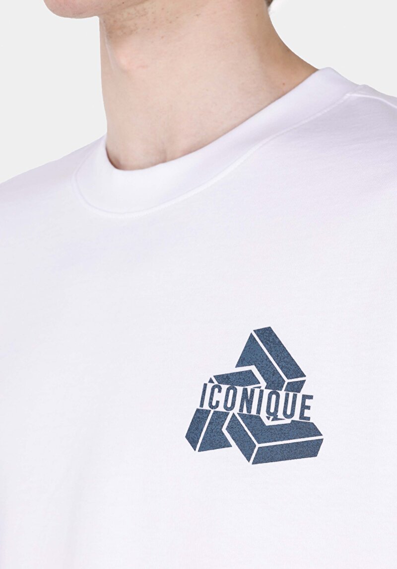 Показати інформацію про Футболка З Коротким Рукавом Чоловіча Біла  Cl1072873