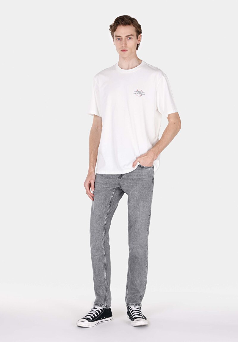 Показати інформацію про Футболка З Коротким Рукавом Чоловіча Біла  Cl1073046