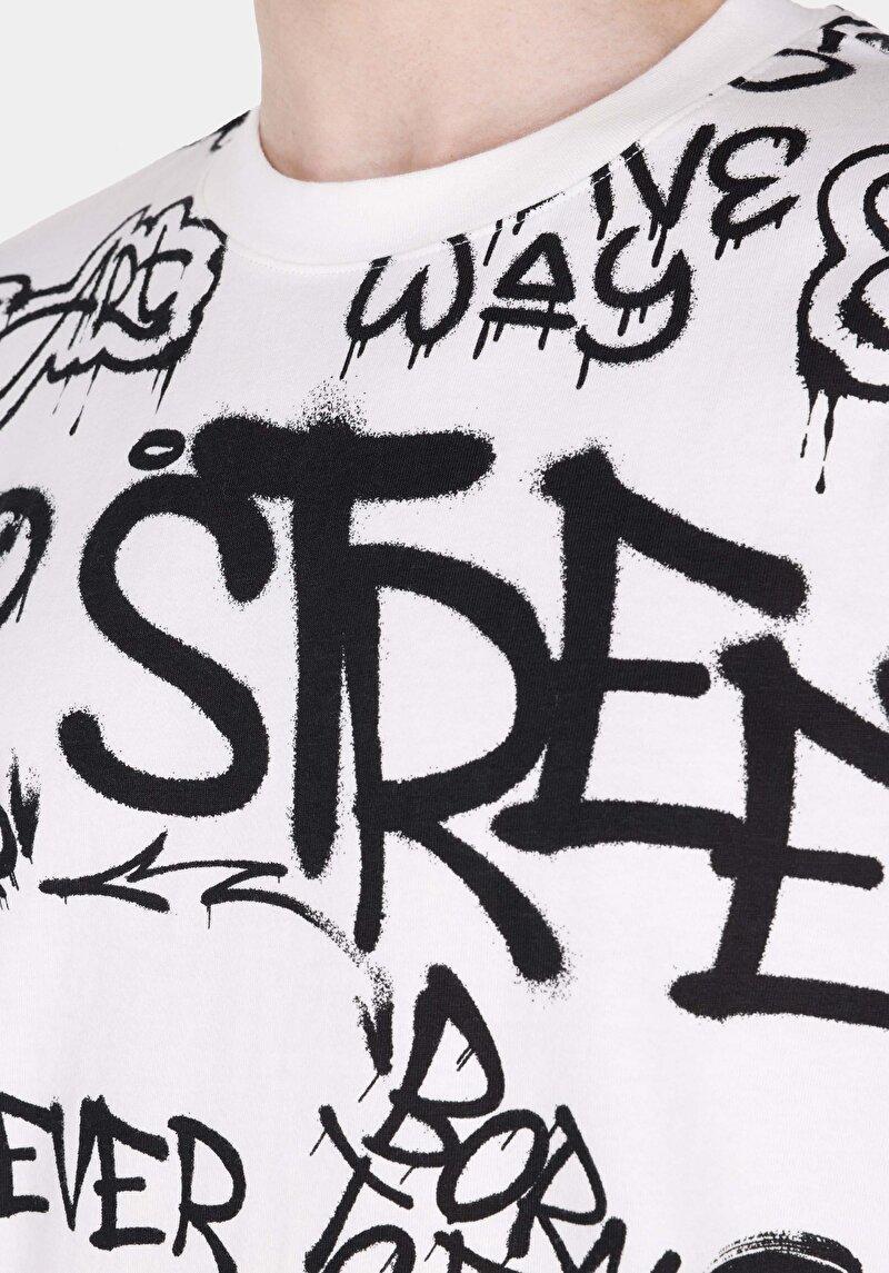 Показати інформацію про Футболка З Коротким Рукавом Чоловіча Біла  Cl1073103