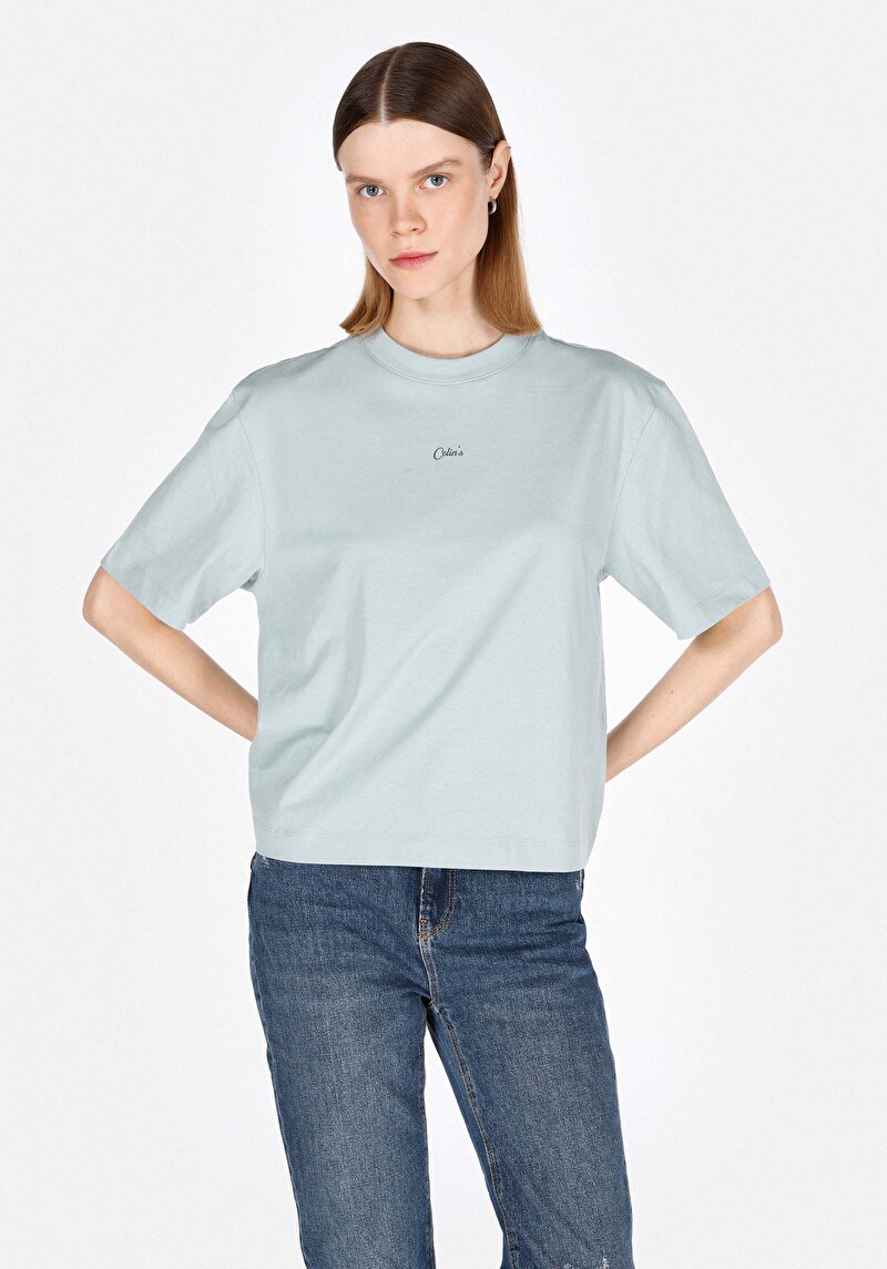 Зображення Футболка З Коротким Рукавом Жіноча Зелена  Cl1074443