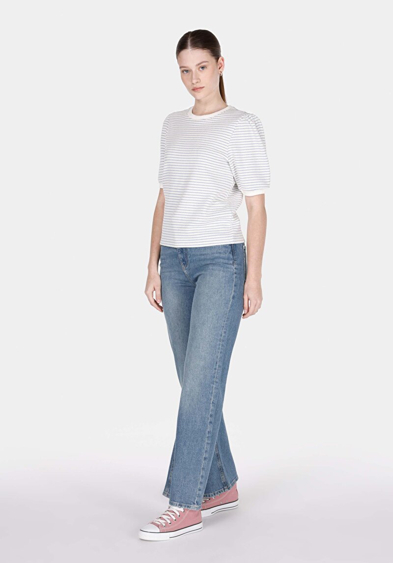 Показати інформацію про Футболка З Коротким Рукавом Жіноча Біла  Cl1073192