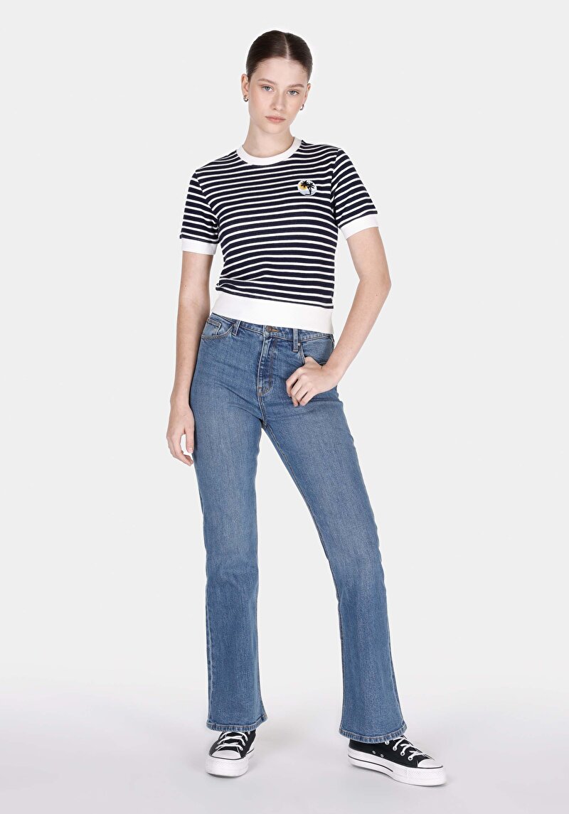 Показати інформацію про Светр Із Коротким Рукавом Жіночий Білий  Cl1073196