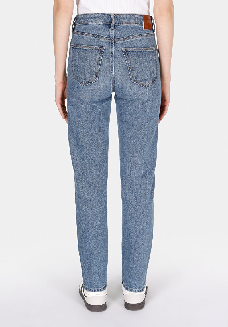 Зображення 703 Carla Джинси Жіночі Блакитні Вузького Крою Cl1073494