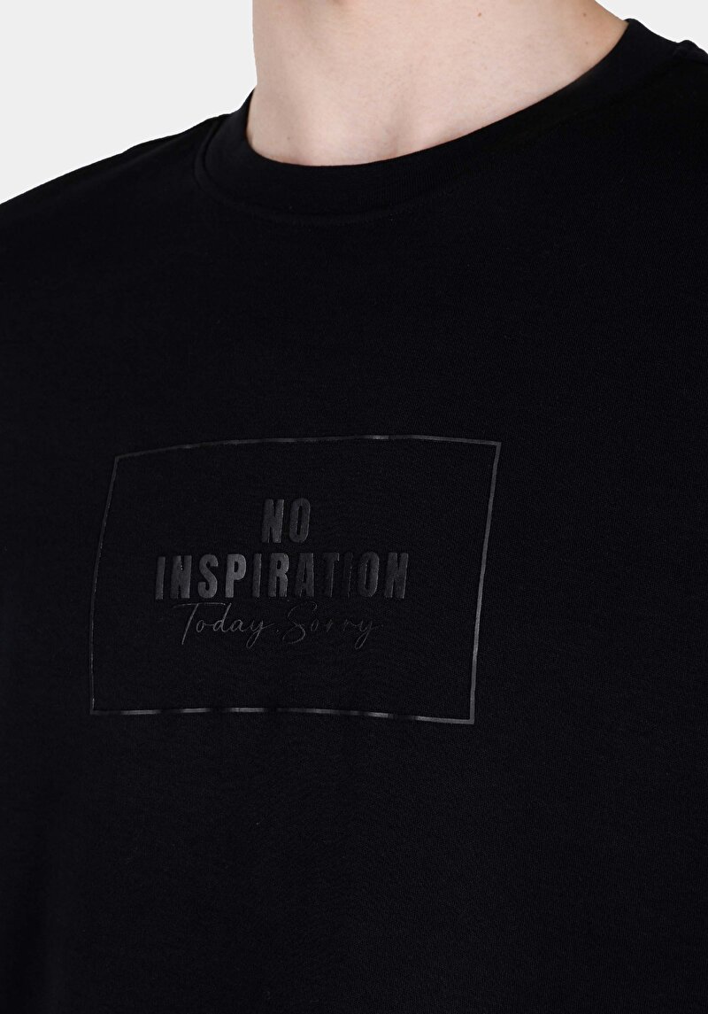 Показати інформацію про Футболка З Коротким Рукавом Чоловіча Чорна  Cl1073598