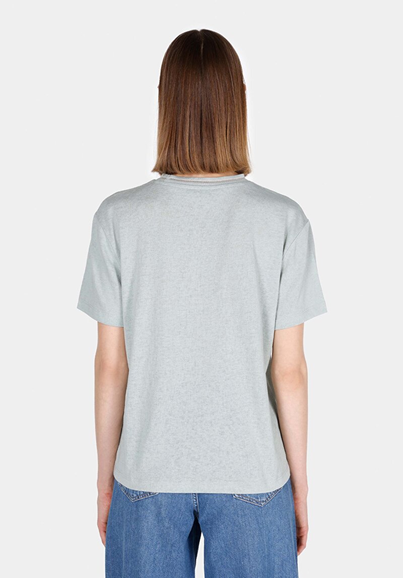 Показати інформацію про Футболка З Коротким Рукавом Жіноча Зелена  Cl1073957