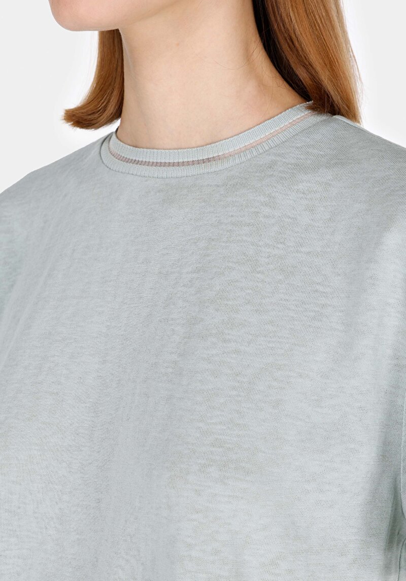 Показати інформацію про Футболка З Коротким Рукавом Жіноча Зелена  Cl1073957