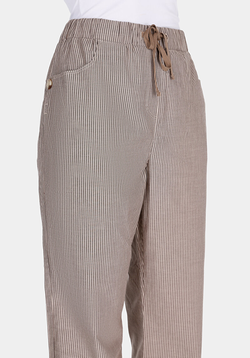 Показати інформацію про Брюки Жіночі Коричневі  Cl1073417