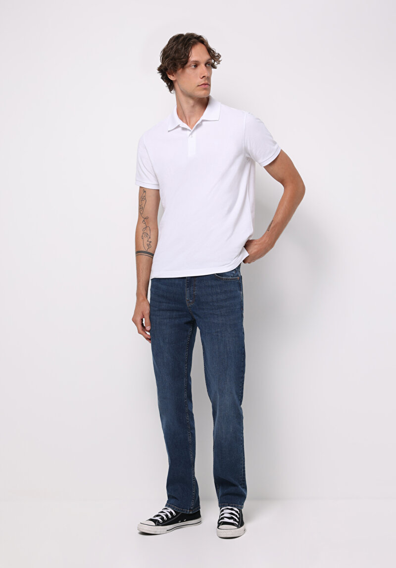 Зображення Поло З Коротким Рукавом Чоловіче Біле Cl1073960