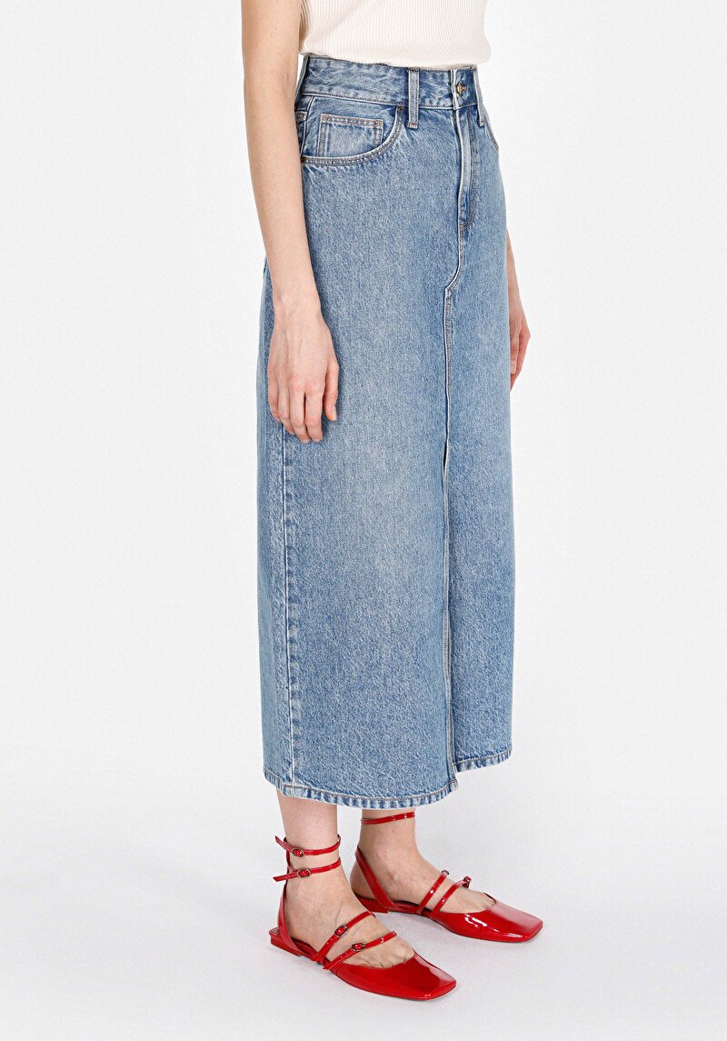 Показати інформацію про Спідниця Жіноча Блакитна  Cl1073906