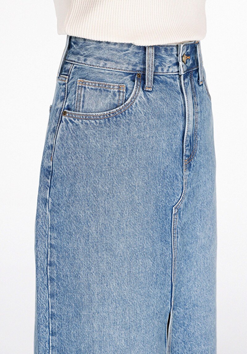 Показати інформацію про Спідниця Жіноча Блакитна  Cl1073906