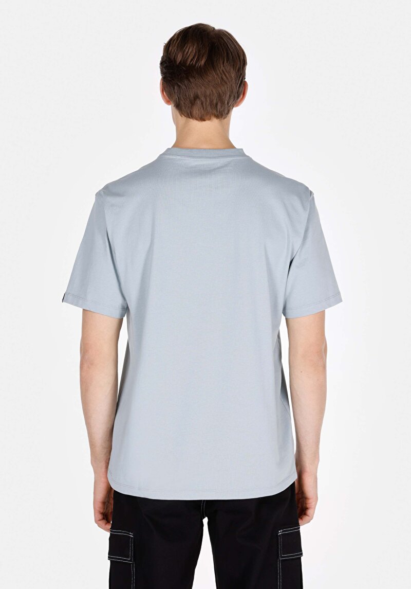 Зображення Футболка З Коротким Рукавом Чоловіча Блакитна Cl1073965