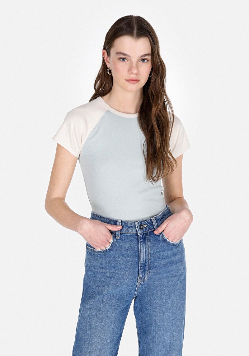 Зображення Футболка З Коротким Рукавом Жіноча Зелена  Cl1074588