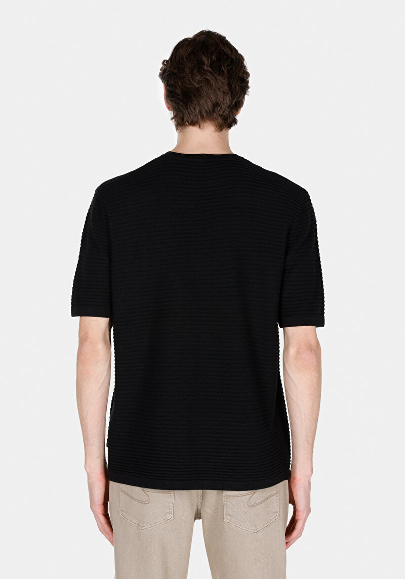 Показати інформацію про Светр Із Коротким Рукавом  Чорний  Cl1073996