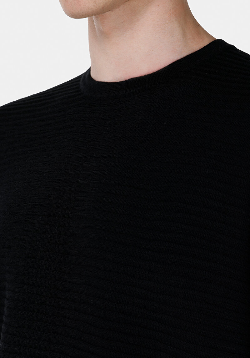 Показати інформацію про Светр Із Коротким Рукавом  Чорний  Cl1073996