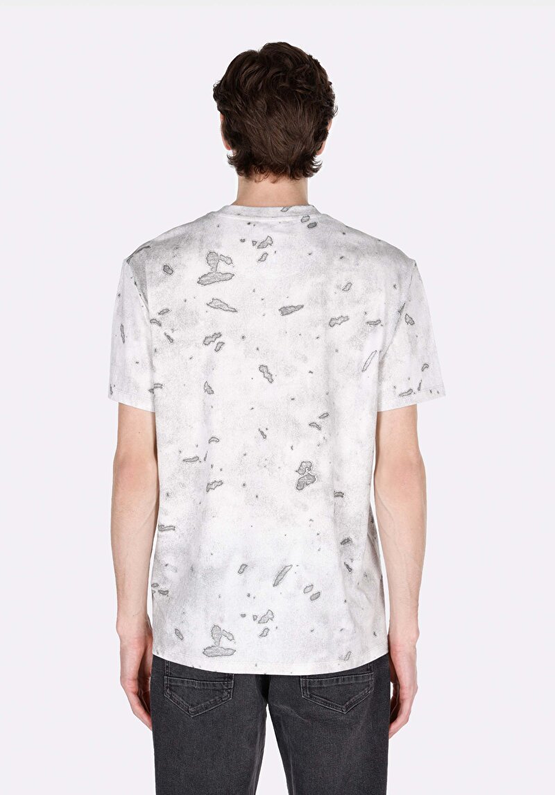 Показати інформацію про Футболка З Коротким Рукавом Чоловіча Сіра  Cl1073106