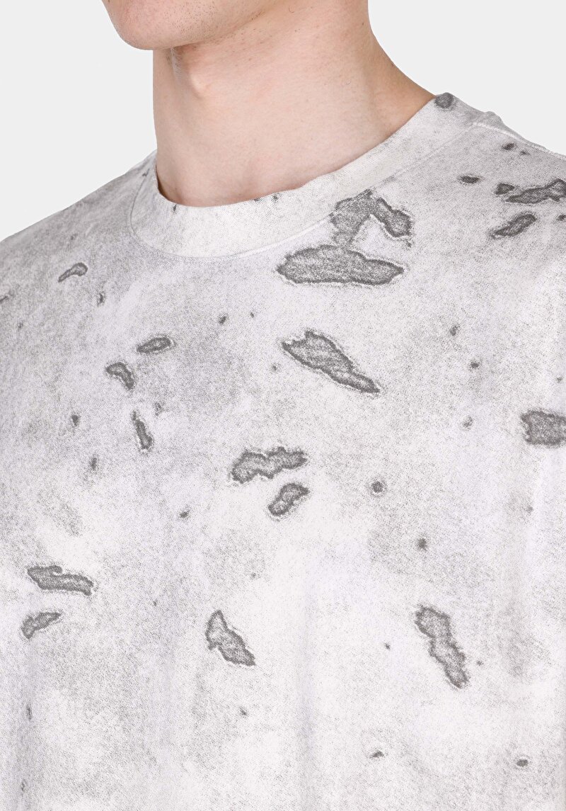 Показати інформацію про Футболка З Коротким Рукавом Чоловіча Сіра  Cl1073106