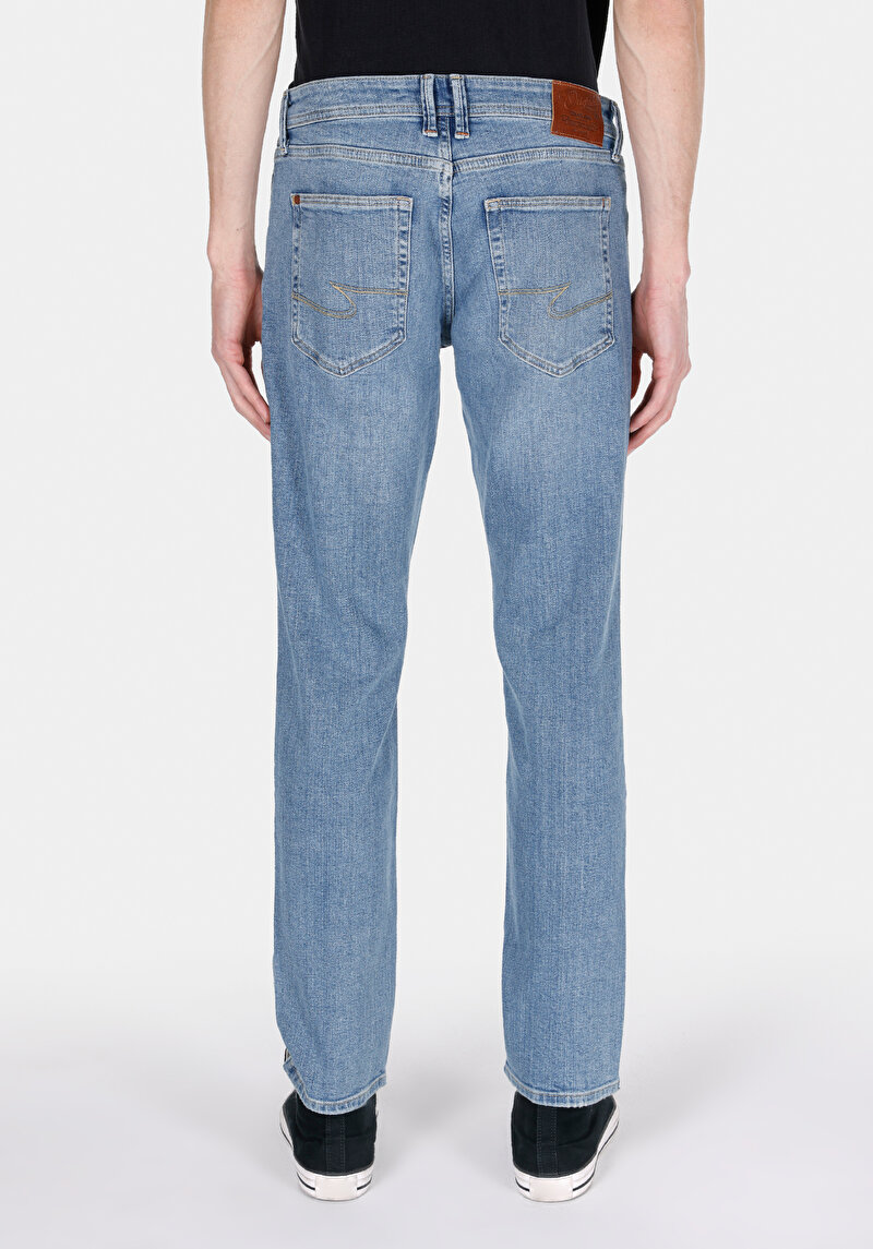 Показати інформацію про 044 Karl Джинси Чоловічі Блакитні Прямого Крою Cl1073414