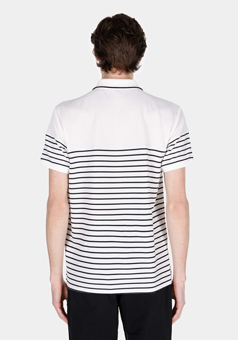 Показати інформацію про Поло З Коротким Рукавом Чоловіче Біле  Cl1073824