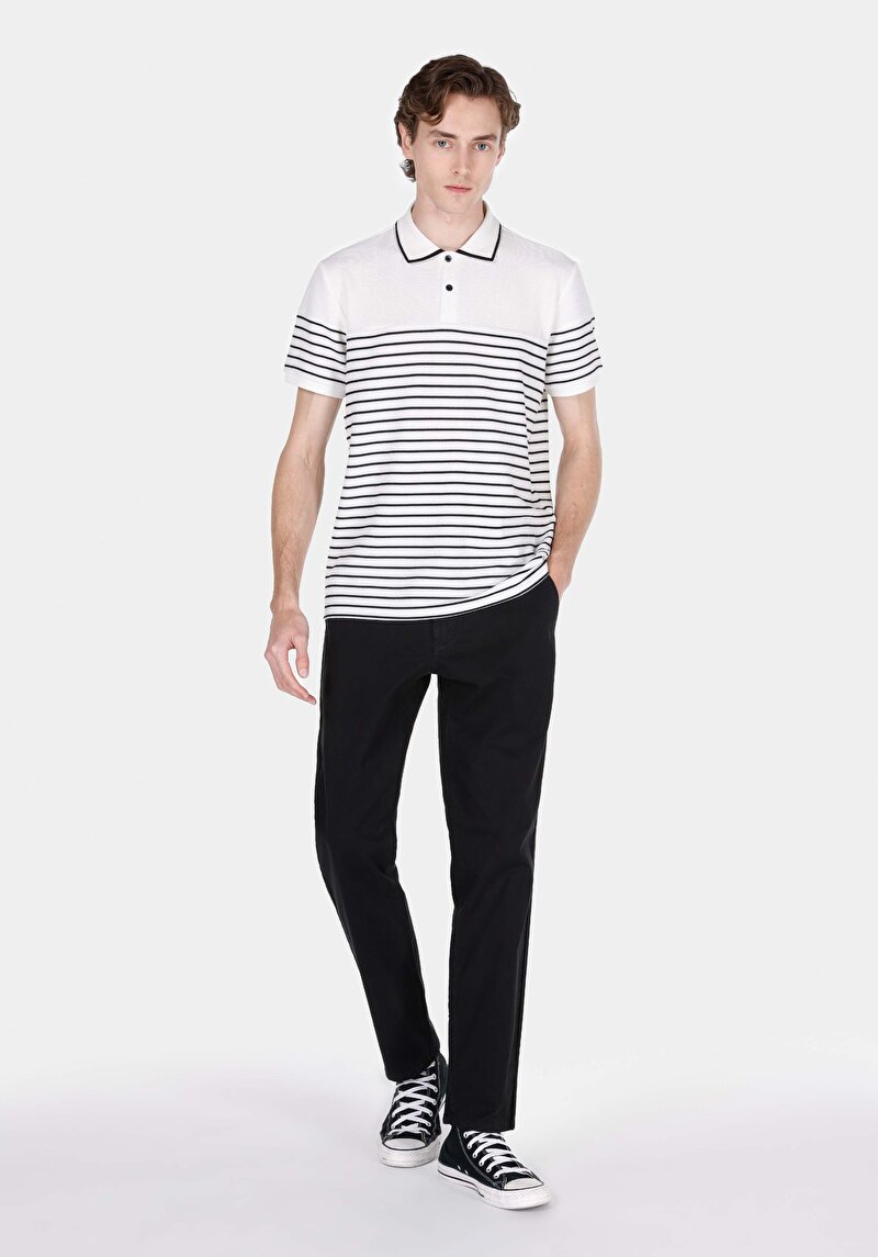 Показати інформацію про Поло З Коротким Рукавом Чоловіче Біле  Cl1073824