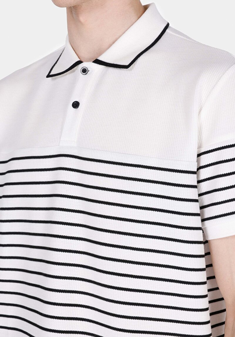 Показати інформацію про Поло З Коротким Рукавом Чоловіче Біле  Cl1073824