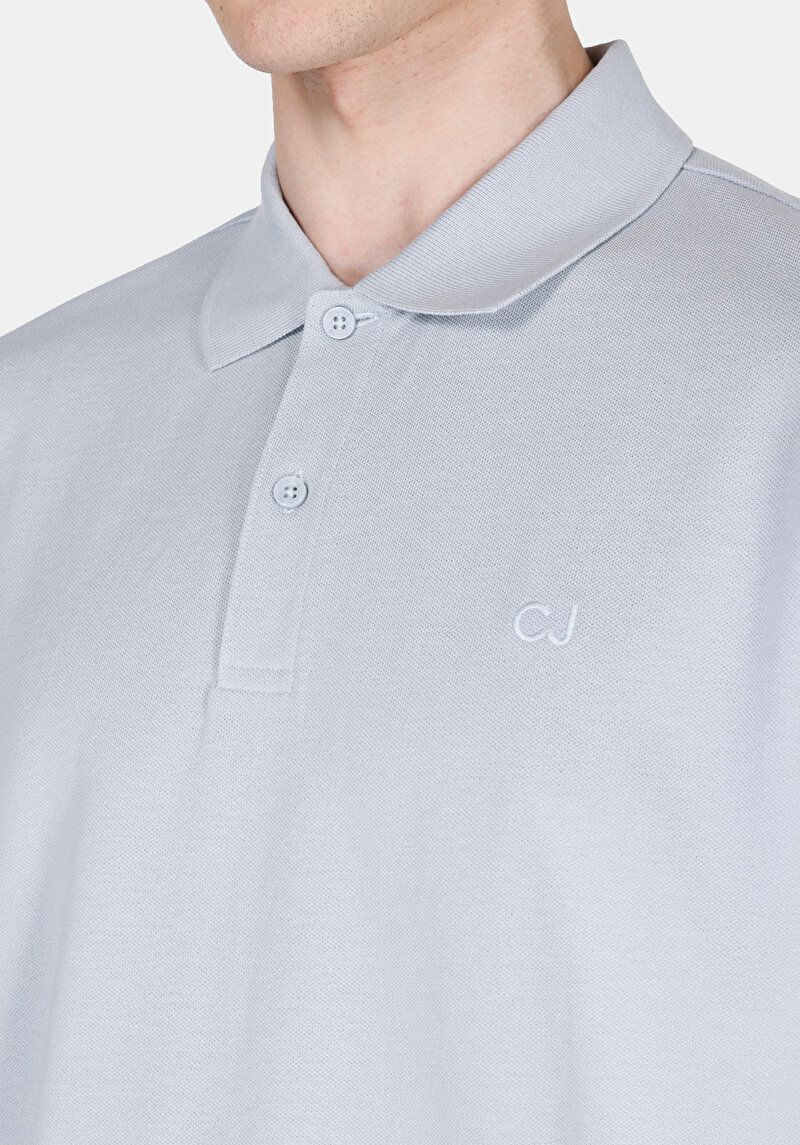 Показати інформацію про Поло З Коротким Рукавом Чоловіче Блакитне  Cl1073960