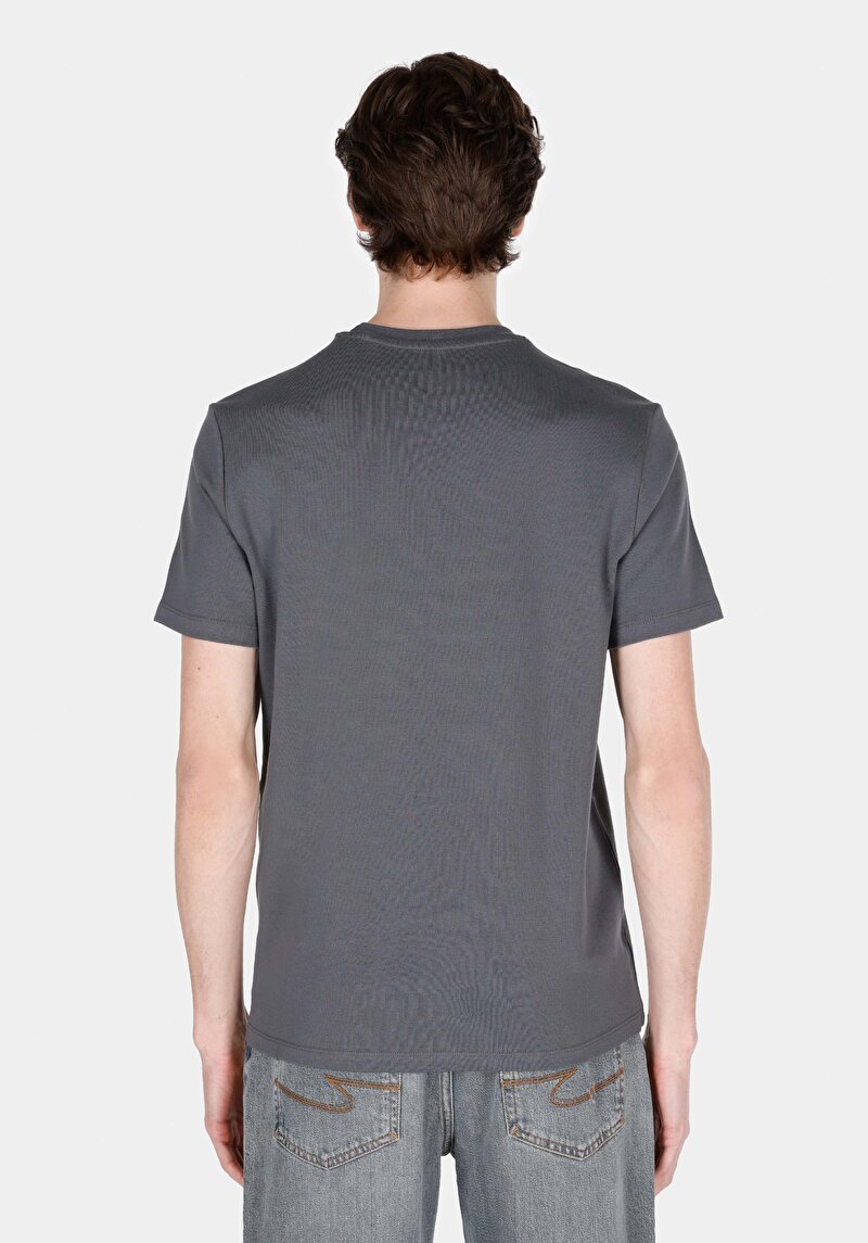 Показати інформацію про Футболка З Коротким Рукавом Чоловіча Сіра  Cl1073963