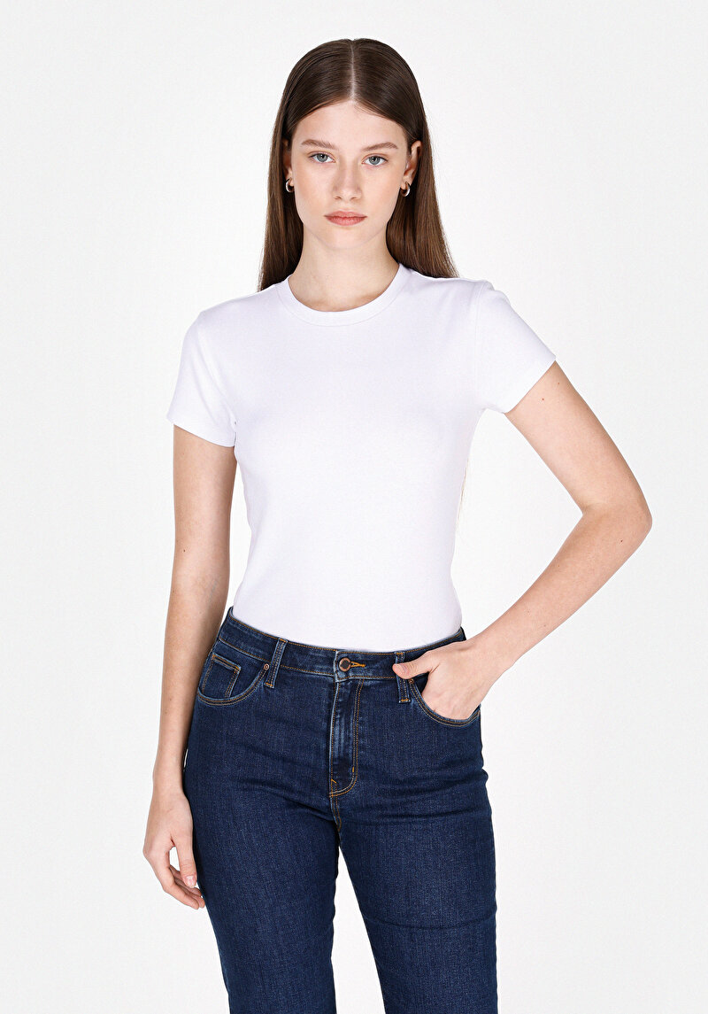 Зображення Футболка З Коротким Рукавом Жіноча Біла  Cl1073597