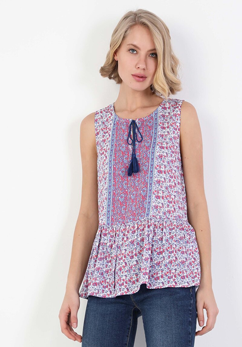 Зображення Сорочка З Коротким Рукавом Жіноча Блакитна Cl1048995