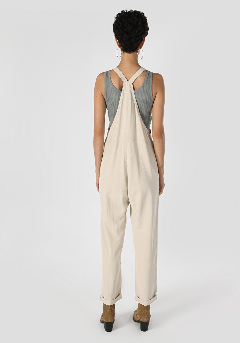 Показати інформацію про Комбінезон Жіночий Бежевий  Cl1062944