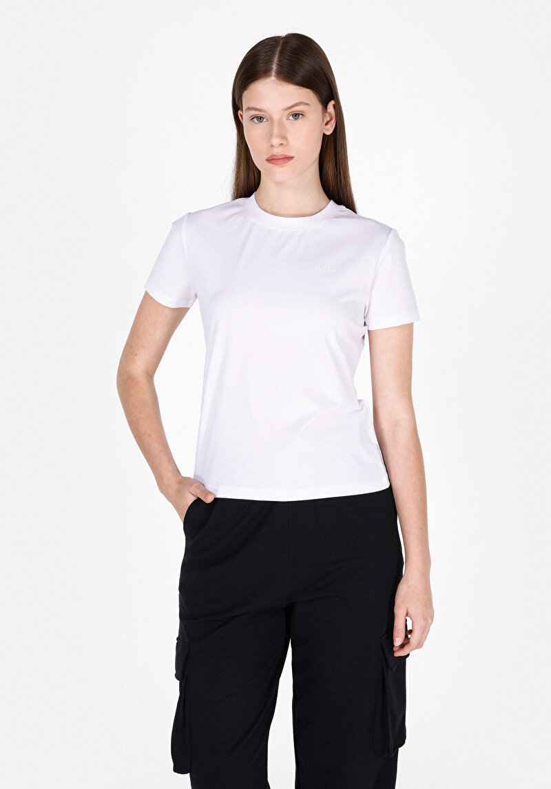 Зображення Футболка З Коротким Рукавом Жіноча Біла  Cl1073294