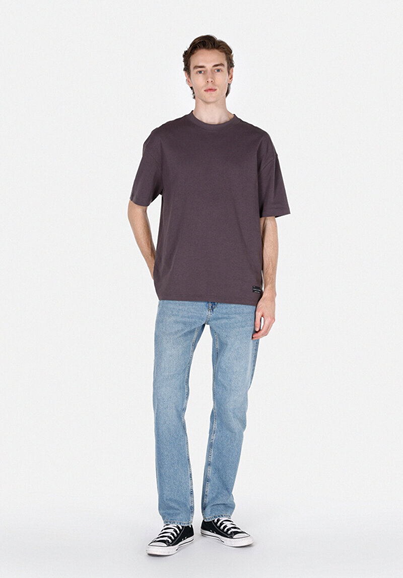 Показати інформацію про Футболка З Коротким Рукавом Чоловіча Сіра  Cl1073990