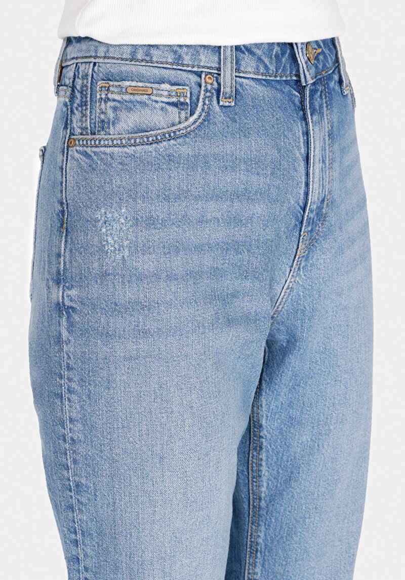 Показати інформацію про 792 Mila Джинси Жіночі Блакитні Класичного Крою Cl1073872