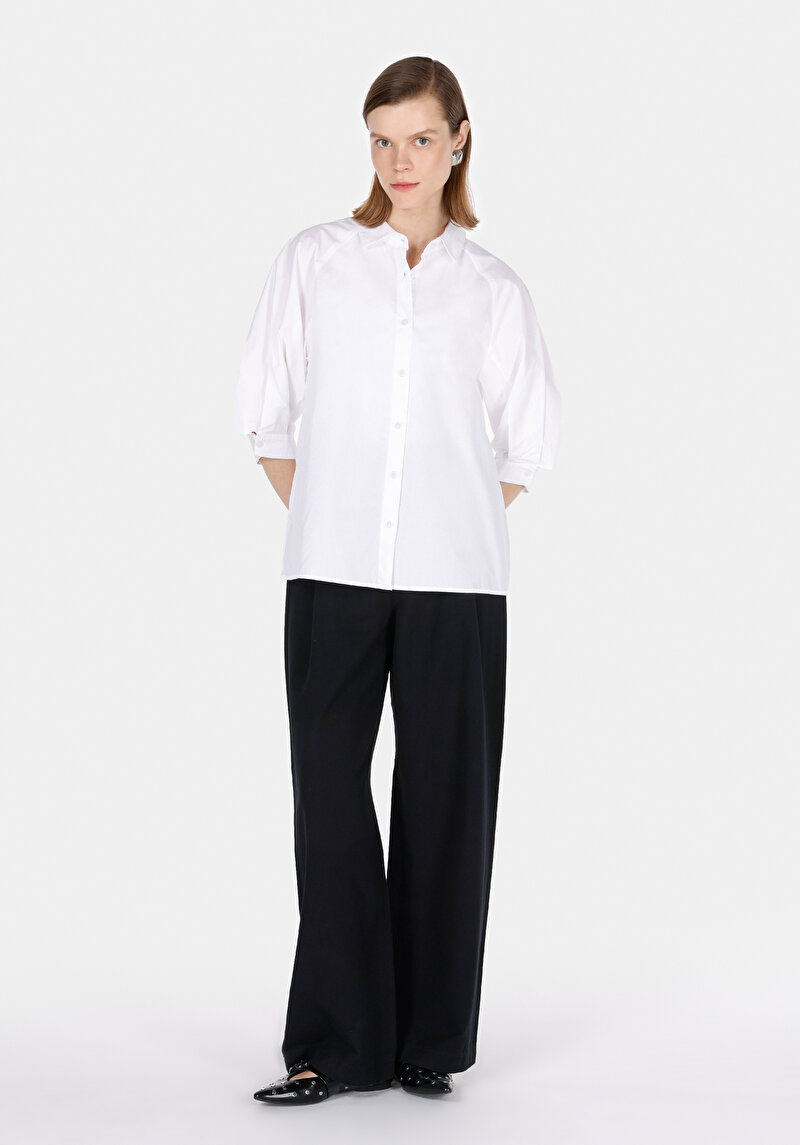 Зображення Сорочка З Довгим Рукавом Жіноча Біла Cl1073336