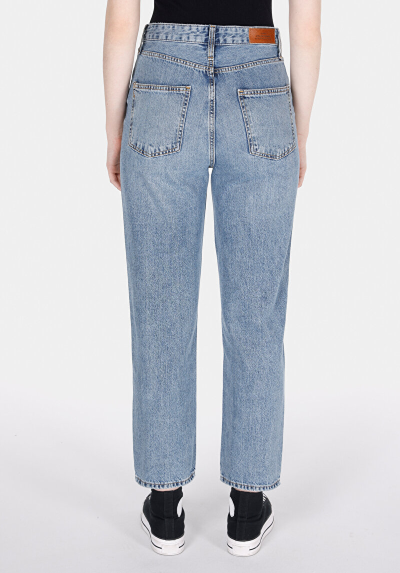 Зображення 884 Lauren Джинси Жіночі Блакитні Прямого Крою Cl1073511