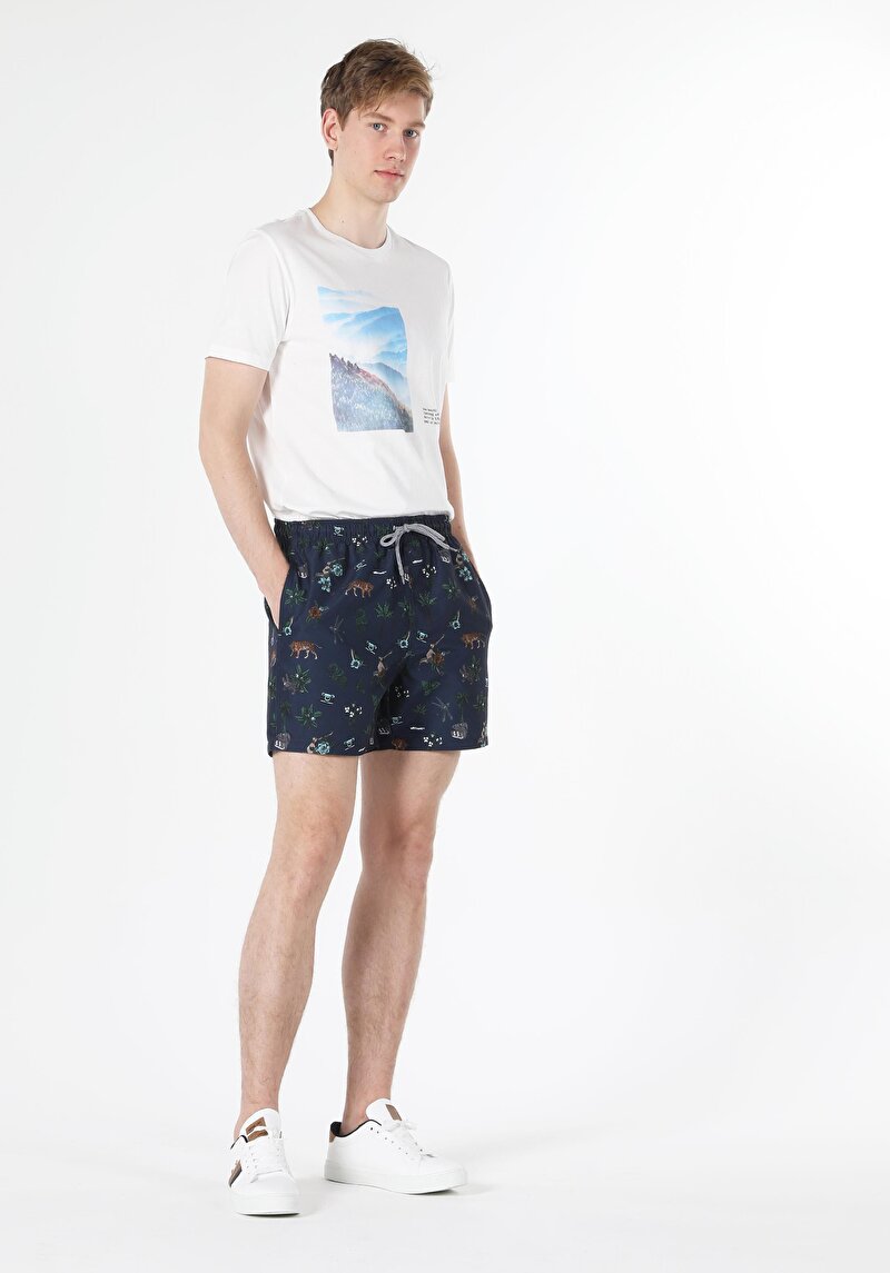 Зображення Шорти Пляжні Чоловічі Сині  Cl1059365