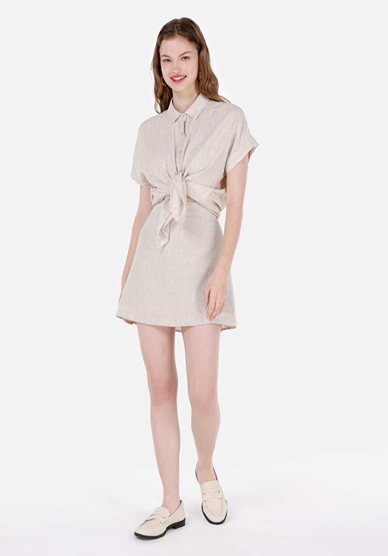 Зображення Спідниця Жіноча Бежева  Cl1068925