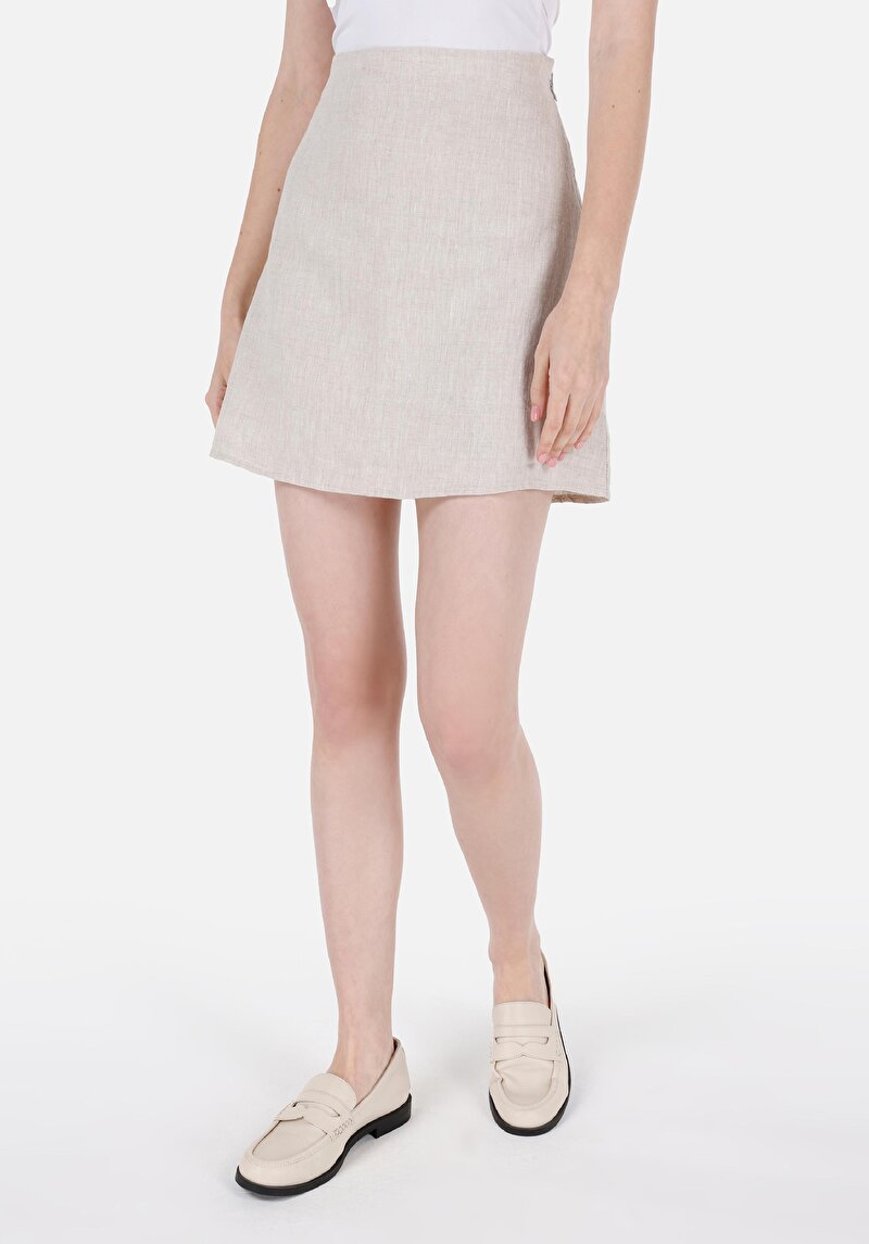 Показати інформацію про Спідниця Жіноча Бежева  Cl1068925