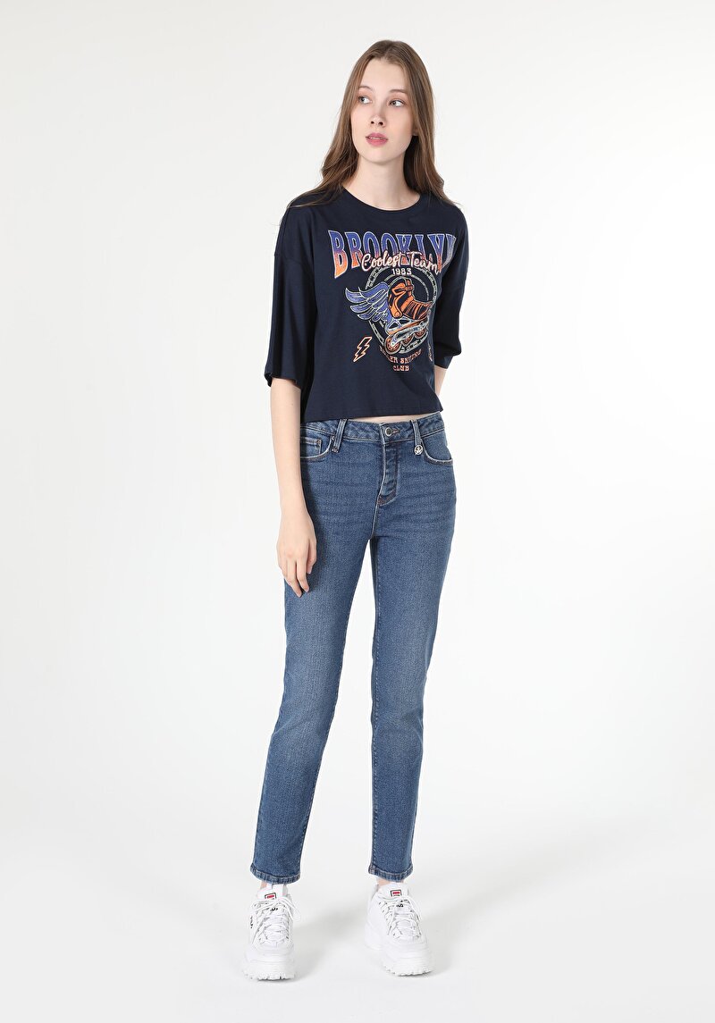 Зображення 703 Carla Джинси Жіночі Вузького Крою Cl1060817