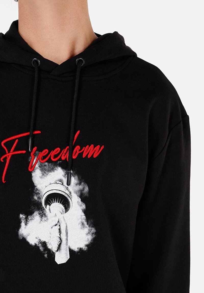 Показати інформацію про Толстовка Чоловіча Чорна  Cl1070110