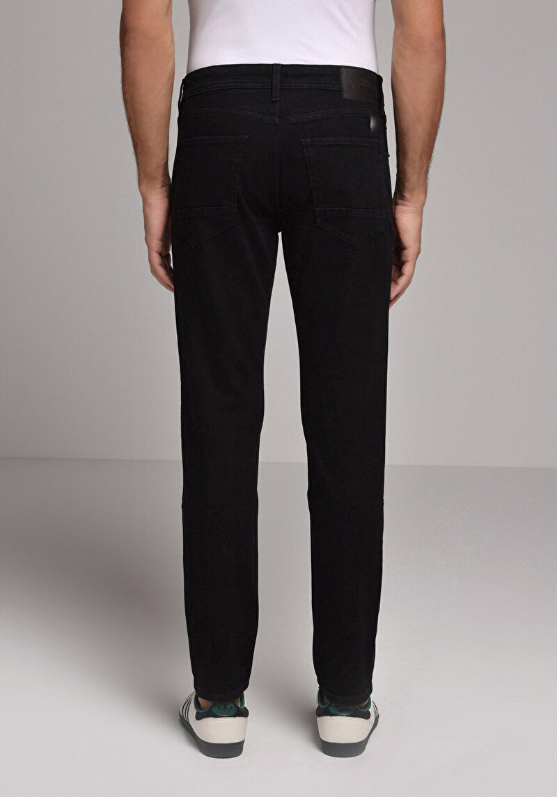 Зображення 044 Karl Джинси Чоловічі Чорні Прямого Крою Cl1031096