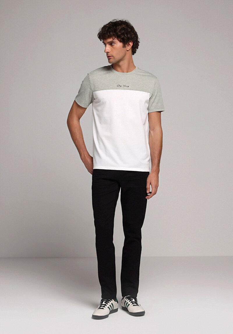 Зображення 044 Karl Джинси Чоловічі Чорні Прямого Крою Cl1031096