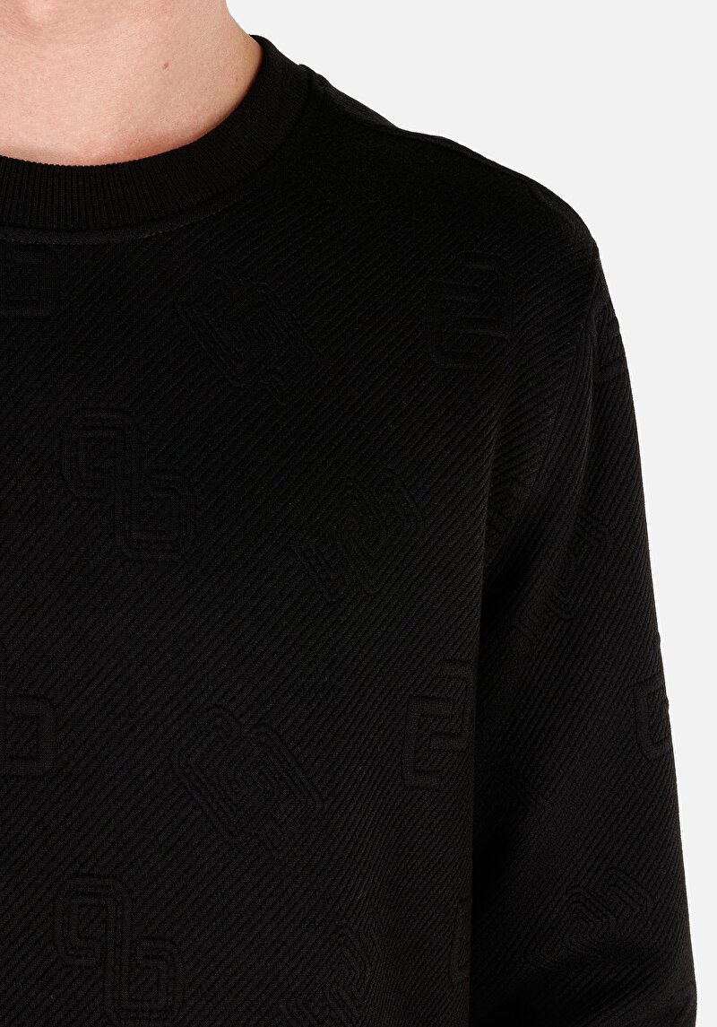 Показати інформацію про Футболка З Довгим Рукавом Чоловіча Чорна  Cl1070119