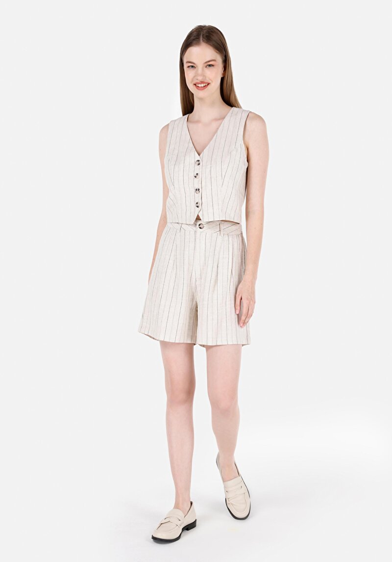 Зображення Шорти Жіночі Бежеві  Cl1068943