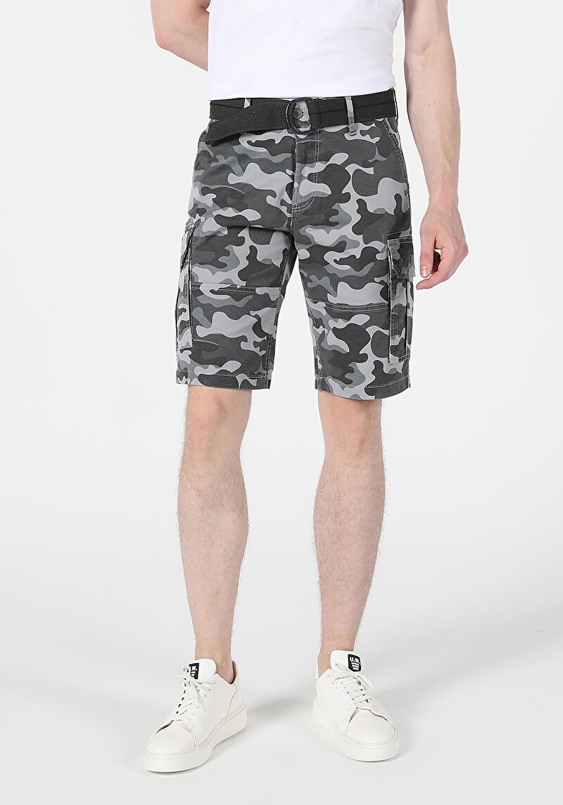 Показати інформацію про Шорти Чоловічі Сірі  Cl1057974