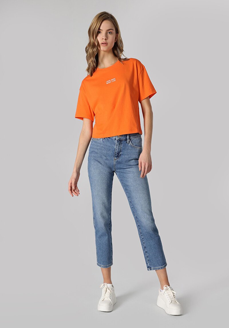 Показати інформацію про 893 JULIA Джинси Жіночі Блакитні Бойфренди CL1062310